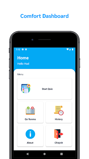 Quiz App Screenshot 1