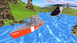 Helicopter Rescue Flying Simulator 3D Screenshot 1