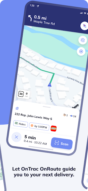 OnTrac OnRoute Screenshot 3