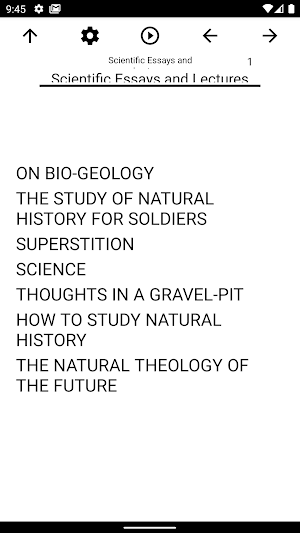 Book, Scientific Essays and Le Screenshot 0