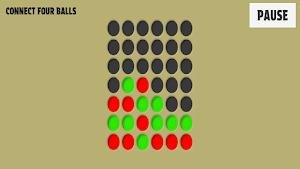 4 in row:classic connect Game Screenshot 1