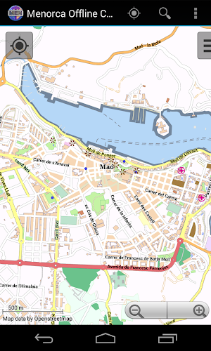 Minorca Offline City Map Screenshot 1