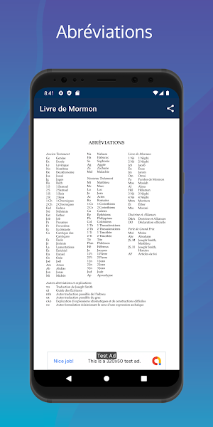 Livre de Mormon en Français Screenshot 3