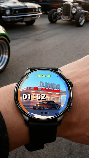 Hotrod Diner: Retro Pixel Screenshot 1