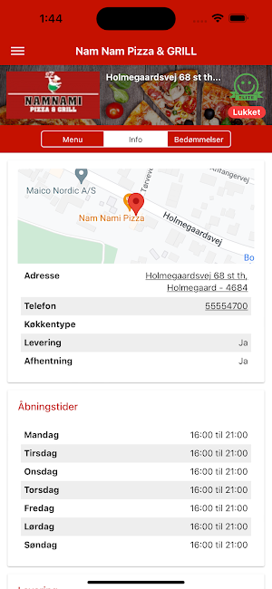 Nam Nam Pizza & GRILL Screenshot 1