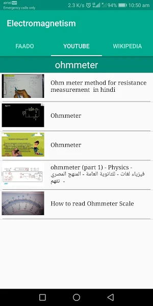 Electromagnetism Pro screenshot 5