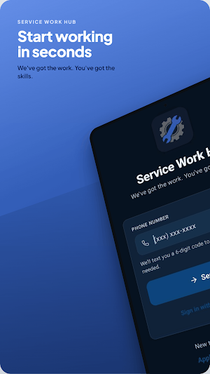 Service Work Hub Screenshot 0