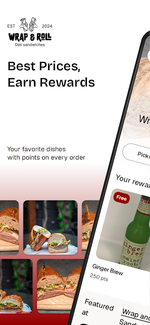 Wrap and Roll Sandwiches Screenshot 0