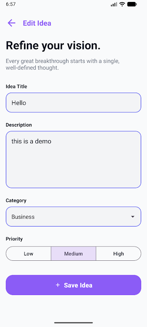IdeaFlow Screenshot 2