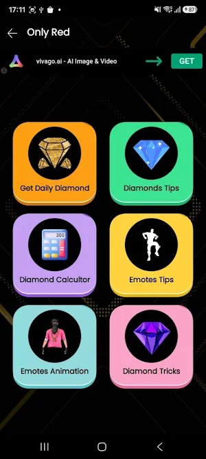 Only Red Settings Aim Screenshot 1