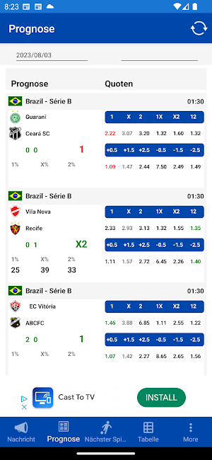 Fußball Bundesliga Screenshot 1