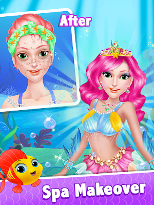 Mermaid Makeover Spa & Salon Screenshot 1
