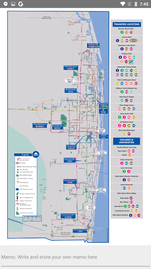 PALM BEACH PALM TRAN MAP OFFLINE Screenshot 3