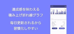 日記帳アプリ 積み上げ日記 - 文字数カウントして積み上げる Screenshot 1