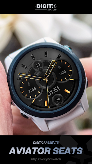 Av Seats Hybrid Watch Face Screenshot 0