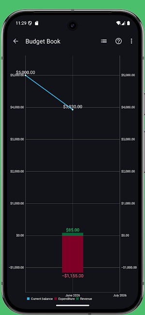 Money Manager Screenshot 2