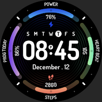 Colorful data: Watch Face