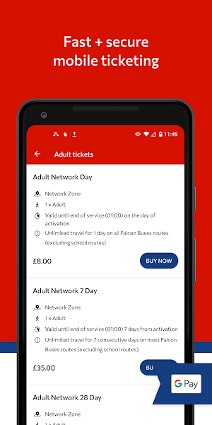 Falcon Buses Screenshot 1