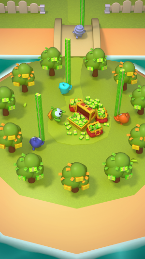 Om Nom Mini Garden Screenshot 1