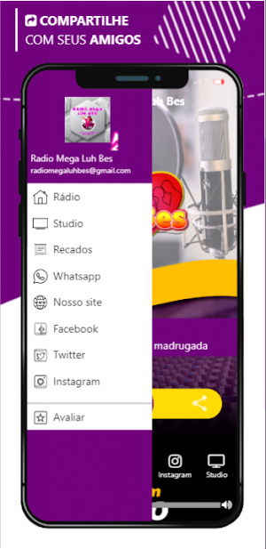 Rádio Mega Luh Bes Screenshot 3