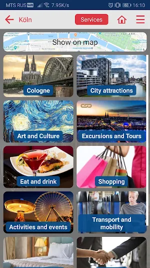 Cologne city guide Screenshot 1