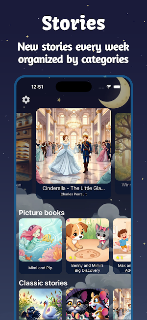FairyTales+ Bedtime Stories Screenshot 1