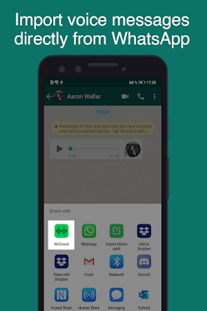 WASound - Voice Messages Soundboard Screenshot 1