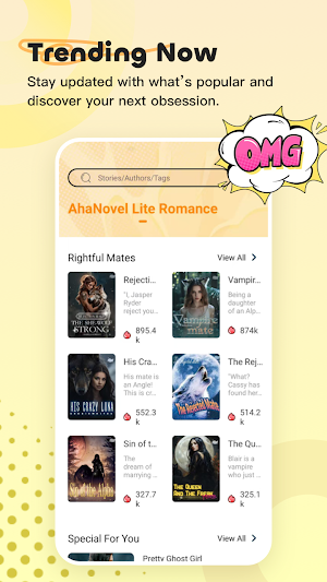 Aha Novel Lite Screenshot 0