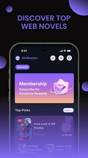 MoReader Screenshot 1