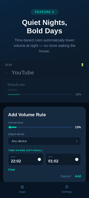 Volume Control by App — Auto Screenshot 3