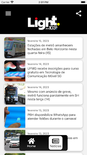Light FM 103,9 Screenshot 2