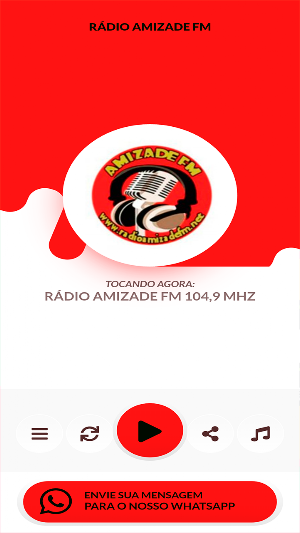 Rádio Amizade FM 104,9 MHz Screenshot 1