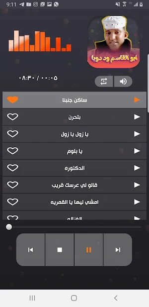 اغاني ابو القاسم دوبا بدون نت Screenshot 2