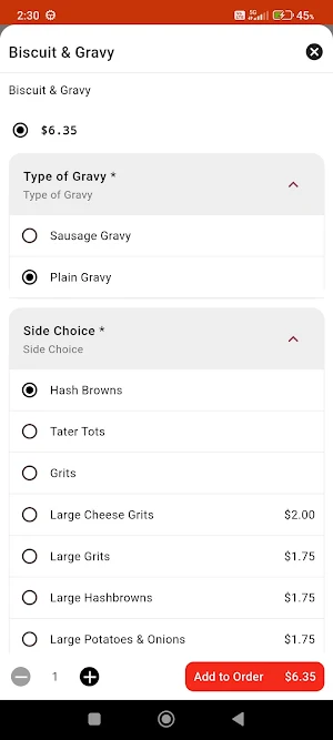 Longstreet Cafe Screenshot 3