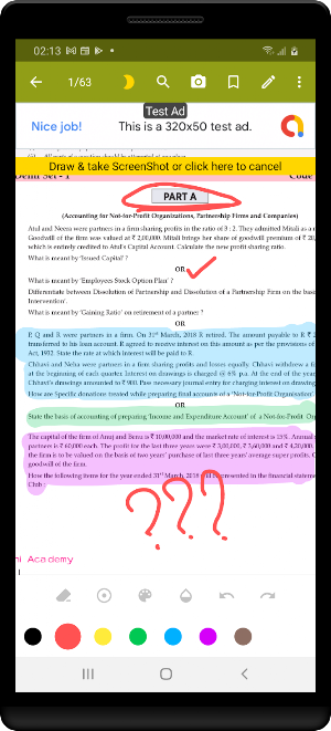 Account Class-12 Solutions (TS Grewal Vol-1) Screenshot 2