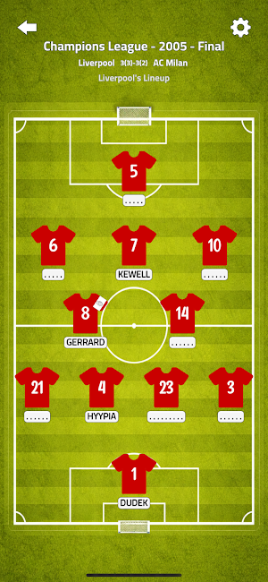 Missing Eleven - Lineup Wordle Screenshot 2