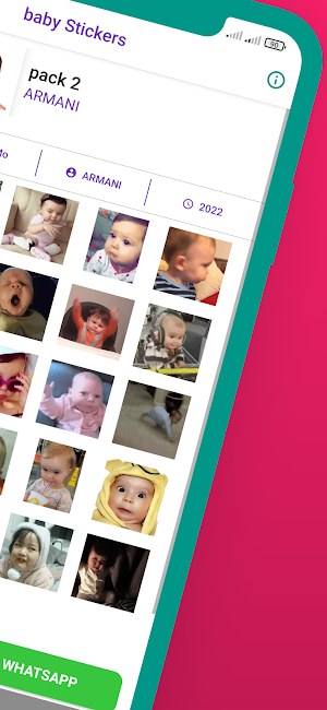 BABY STICKERS Screenshot 1