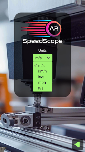 ARSpeedScope - Speed Tracker Screenshot 2