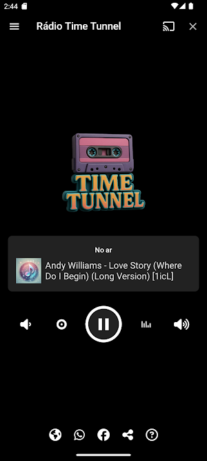Rádio Time Tunnel Screenshot 1