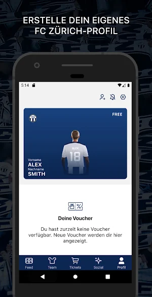 FC Zürich Offiziell Screenshot 2