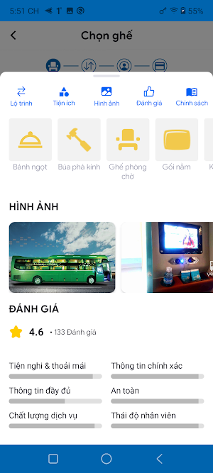 Nhà xe Hải Hoàng Gia Screenshot 1