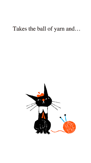 Black Cat Robin rollingrolling Screenshot 3