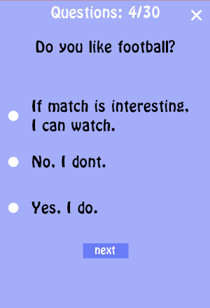 Personal Name Test Screenshot 1