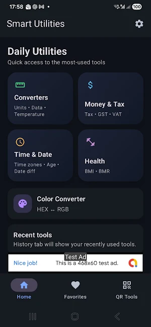 Smart Utilities-Unit Converter Screenshot 0