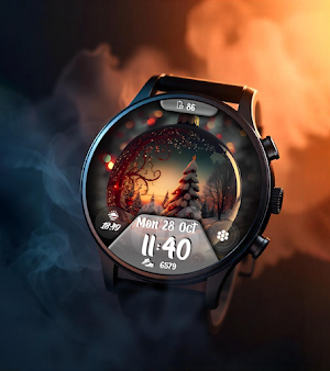 Christmas Holidays Watch Face Screenshot 3