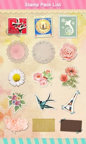 Stamp Pack: Collage Screenshot 1