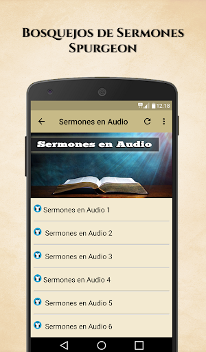 Bosquejos de Sermones Spurgeon Screenshot 1