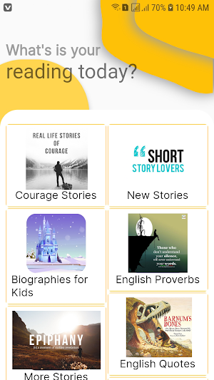 English Stories Screenshot 0
