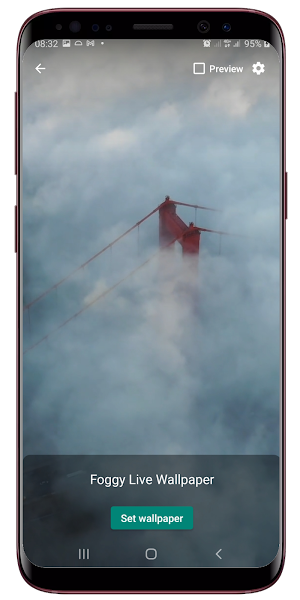 Foggy Live Wallpaper Screenshot 2