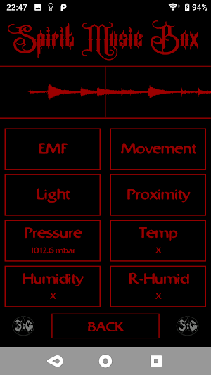 Paranormal Spirit Music Box Screenshot 2